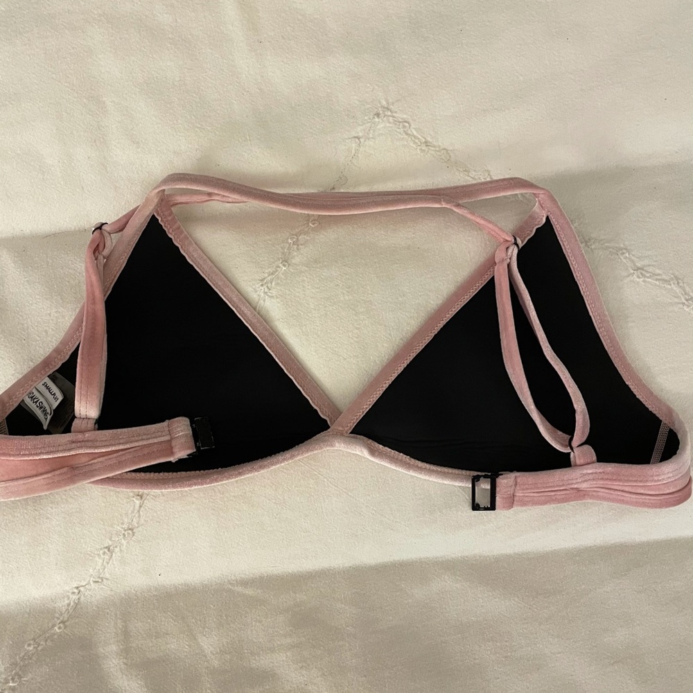 pink velvet hoaka bikini - Picture 4 of 8